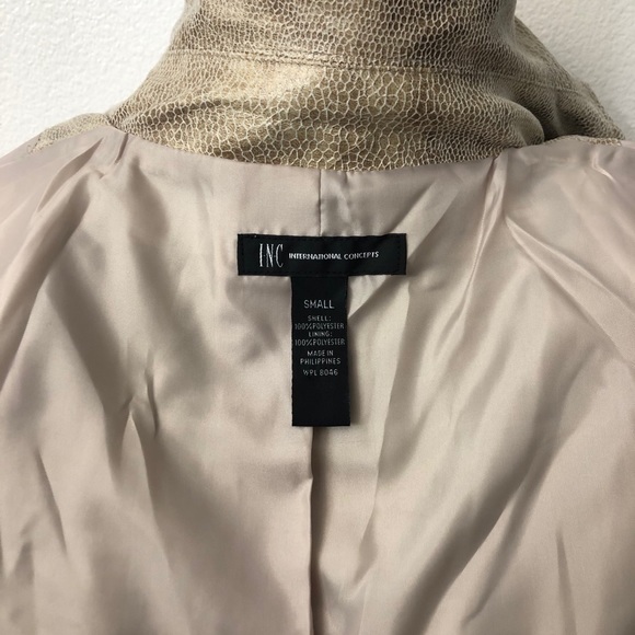 I•N•C INTERNATIONAL CONCEPTS Ruffled Jacket - Picture 11 of 11